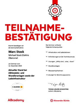 Download PDF-Datei: Teilnahmebestätigung Alexander Bürkle